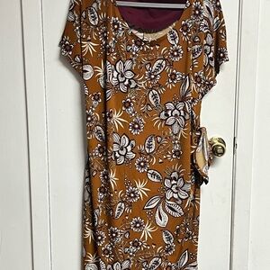 Signature by Robbie Bee side tie dress size 2x